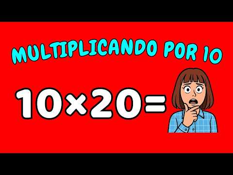 MULTIPLICANDO O 10 POR TODOS OS NÚMEROS ATÉ O 20 | Tabuada do 10