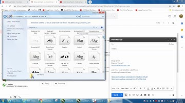 Corel Draw Tips & Tricks How to Email a font