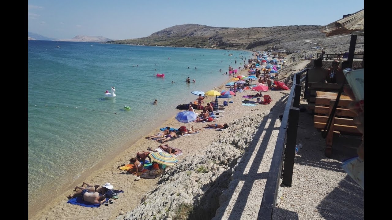 Kolan Island Pag, Croatia + Beaches, plaže hrvatska pošta