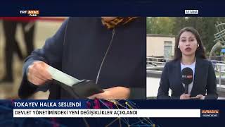 Kazakistanda Erken Cumhurbaşkanlığı Seçimi - Trt Avaz Avrasya Gündemi̇ - 22.09.2022