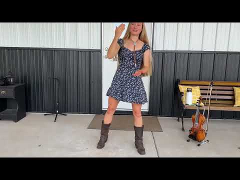 Hillary Klug Teaches Buckdance-  explains & shows 2 Basic Steps