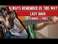 Always Remember Us This Way - Lady Gaga | easy guitar tutorial