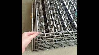 Specialized clamps for electric vehicle chargers, spray tools, and rotating screen mesh.