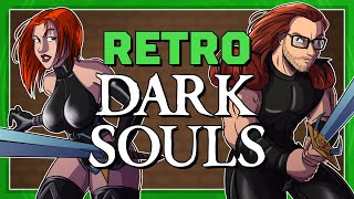 Estos Juegos son como DARK SOULS... ¡pero RETRO!