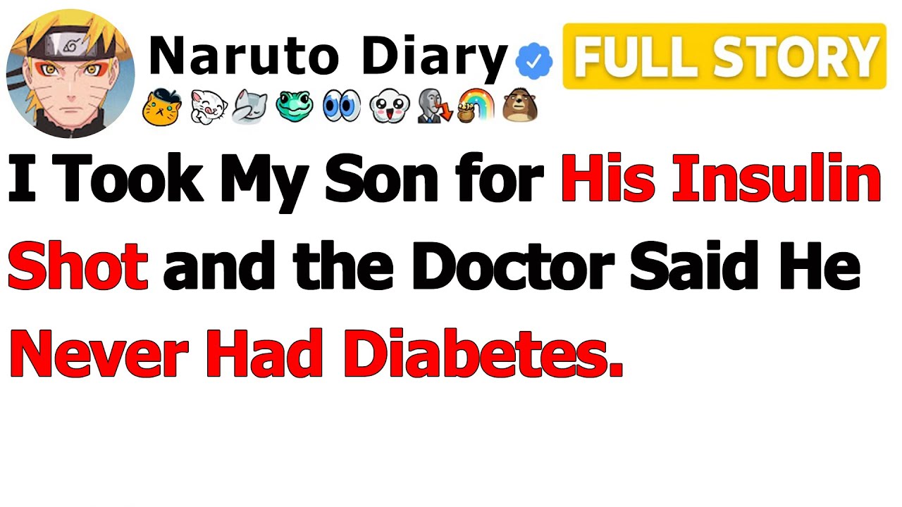 [ПОЛНАЯ ИСТОРИЯ] Я водила сына на инъекцию инсулина, и врач сказал, что у него никогда не было ди...