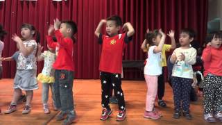 1040409五權才藝舞蹈類比賽壓軸 小象班洗腦神曲 小蘋果!! 2
