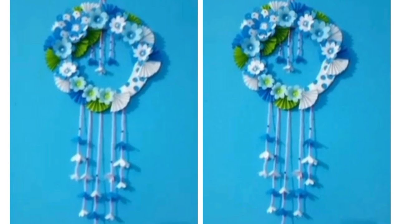 Wall hanging craft ideas wall hanging Diy wall decor Home decorating