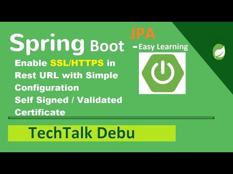 How To Enable Or Configure SSL (HTTPS) Certificate In Spring Boot Application | PKCS12 - Self Signed