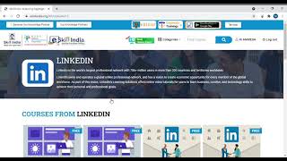 eSkill India and LinkedIn Learning Free Courses