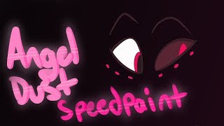 Angel Dust - Hazbin Hotel Speedpaint