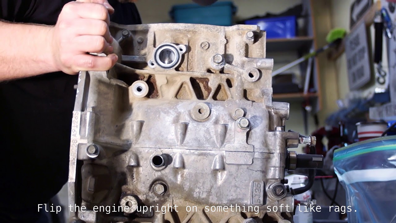 How to remove Subaru pistons and seperate the block. [EJ257] [Frugal