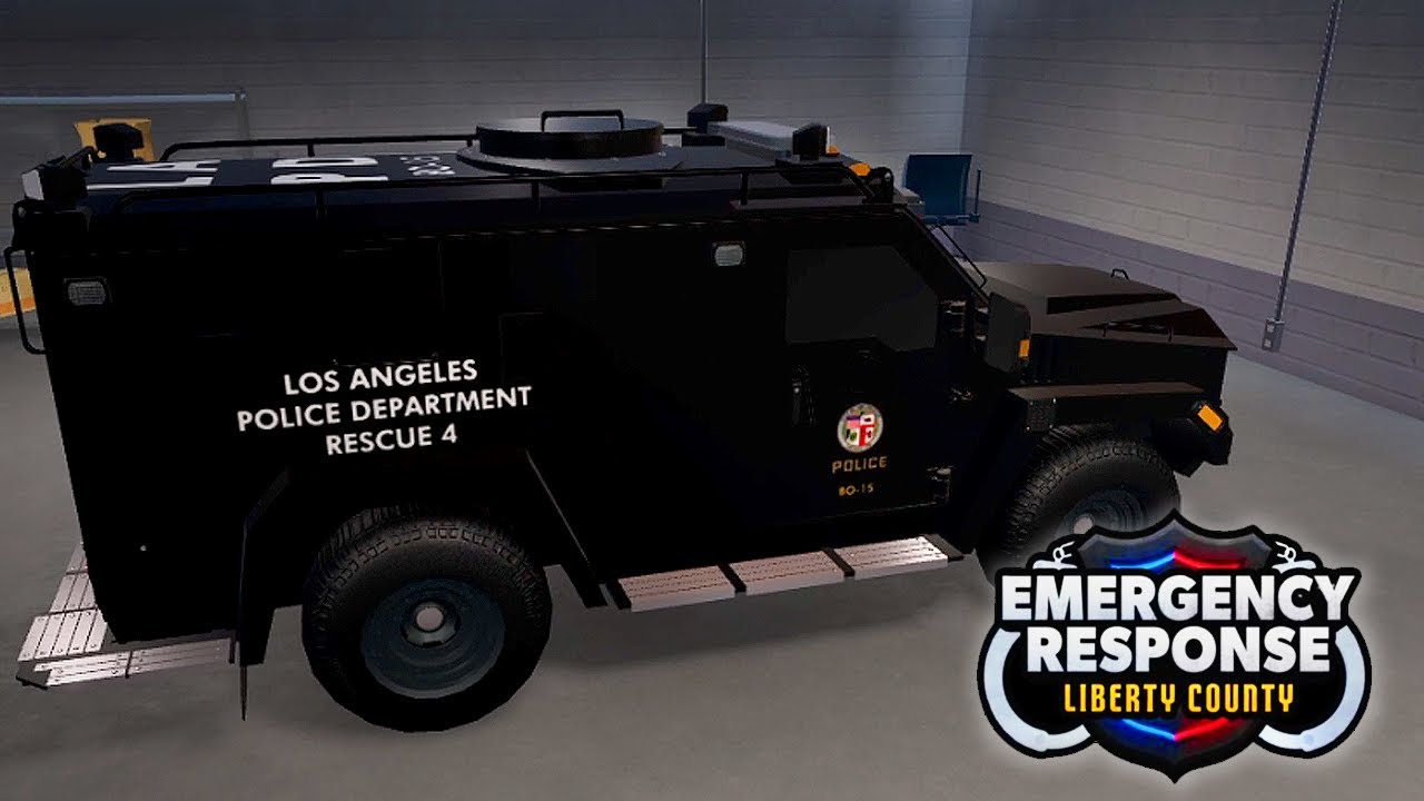 LAPD SWAT Responding - Officers Down!! Emergency Response (ERLC Roblox ...