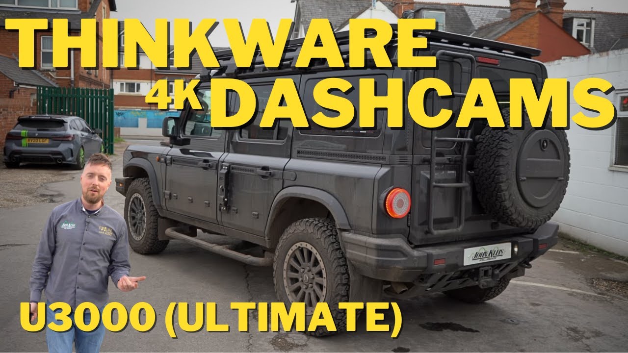 INEOS Grenadier: 4K Thinkware U3000 Dashcams with Extended Parking Mode!