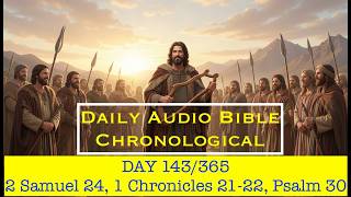 Day 143 of Reading the Bible in One Year (2 Samuel 24, 1 Chronicles 21-22, Psalm 30)