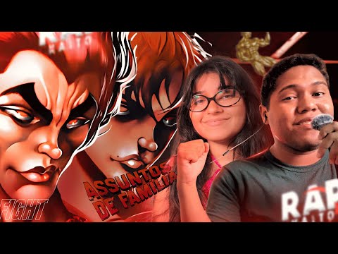 React Baki vs Yujiro (Baki The Grappler) | Assuntos de Família | Kaito 👊