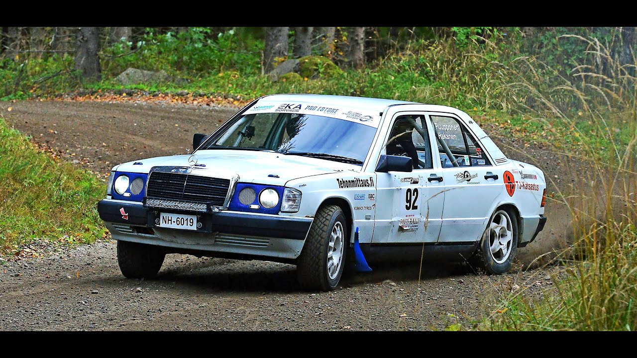 Reetiralli Luhangassa 5.10.2024   EK6 incar MB 190 Diesel