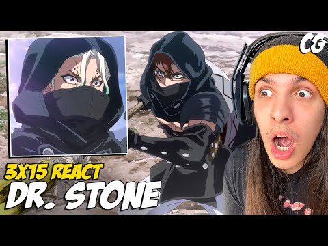 QUE HAJA LUZ! DR. STONE Temporada 1 Episódio 9 REACT 