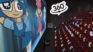 Alphabet Lore 360 - Cinema Hall Letter F React To Alphabet Lore Meme Vr360 Experience