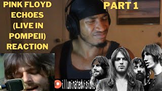 HIP HOP HEAD REACTS TO PINK FLOYD - ECHOES (LIVE IN POMPEII) (PART 1)