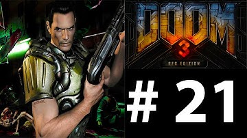 Doom 3 BFG: Part 21 - Monorail Monsters (Gameplay Walkthrough)