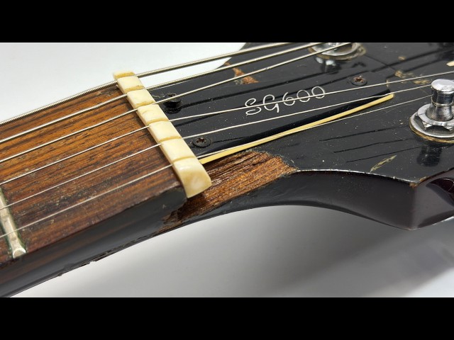 まとめ）970円 昭和の思い出ジャンクギター再生 YAMAHA - YouTube