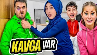 Eli̇f Si̇nem Evde Kavga Var Annem Babam Kişkirtma Yapti