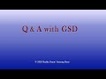 Q & A with GSD 035 with CC