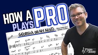 Pro Jazz Pianist Breaks Down How He Plays 'Georgia On My Mind' by Piano With Jonny 24,608 views 3 months ago 21 minutes