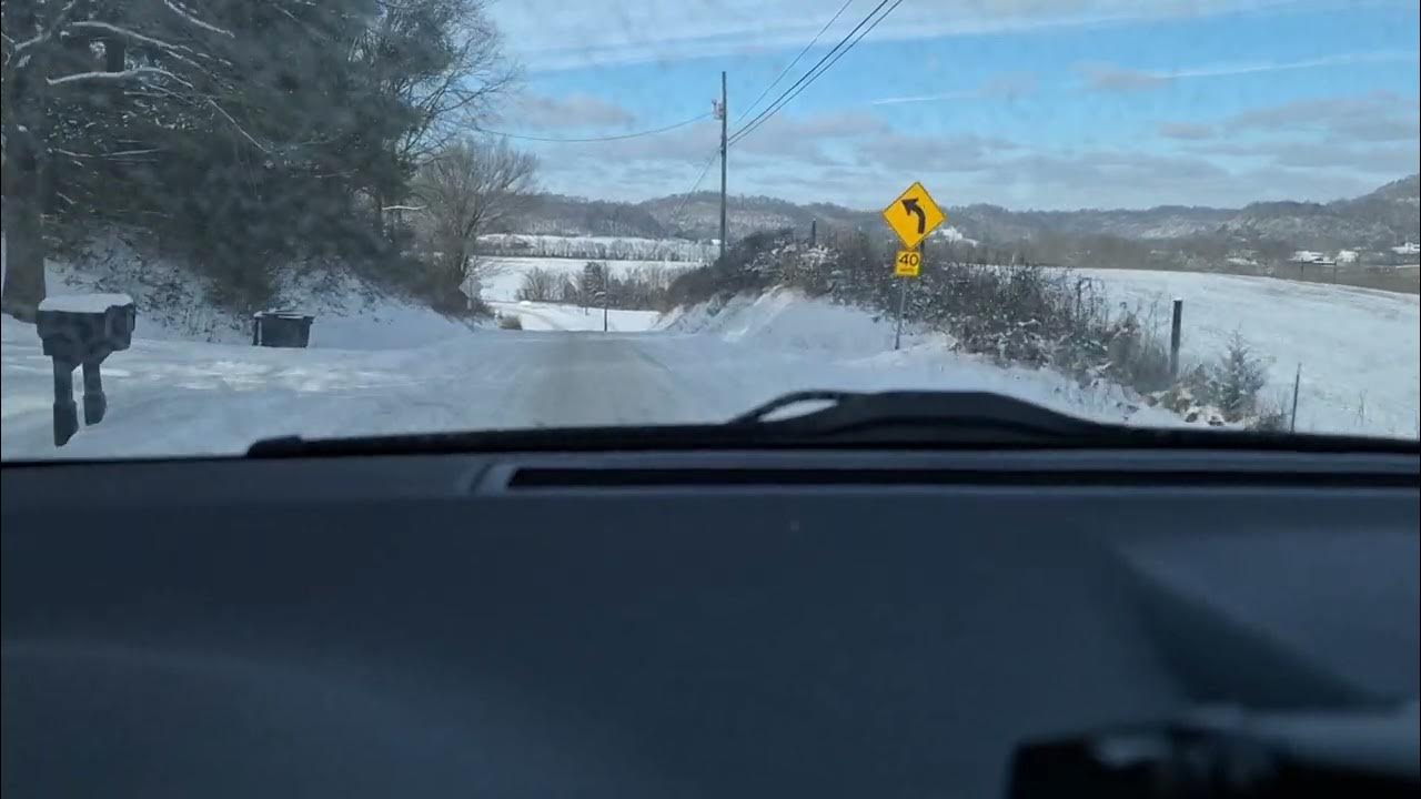 January 16, 2024 snow burkesville ky YouTube