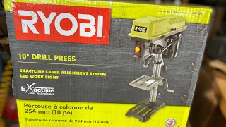 RYOBI 10” Drill Press DP102L