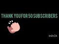 Thank you for 50