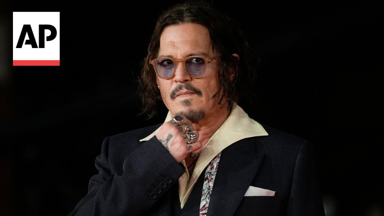 Johnny Depp presented with Lifetime Achievement award at Rome Film Festival