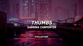 Sabrina Carpenter  Thumbs s