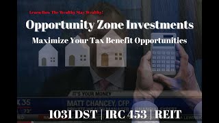 Opportunity Zone Investment | 1031 Exchange DST | How To Invest In Opportunity Zones Profile
