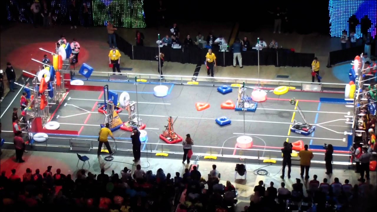 FRC Championship Finals 2011 Match 1 YouTube