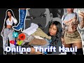 Huge Online Thrift Haul (70s 90s grunge carhartt , Ebay , Vinted , Depop , Thred Up, Goodwill)