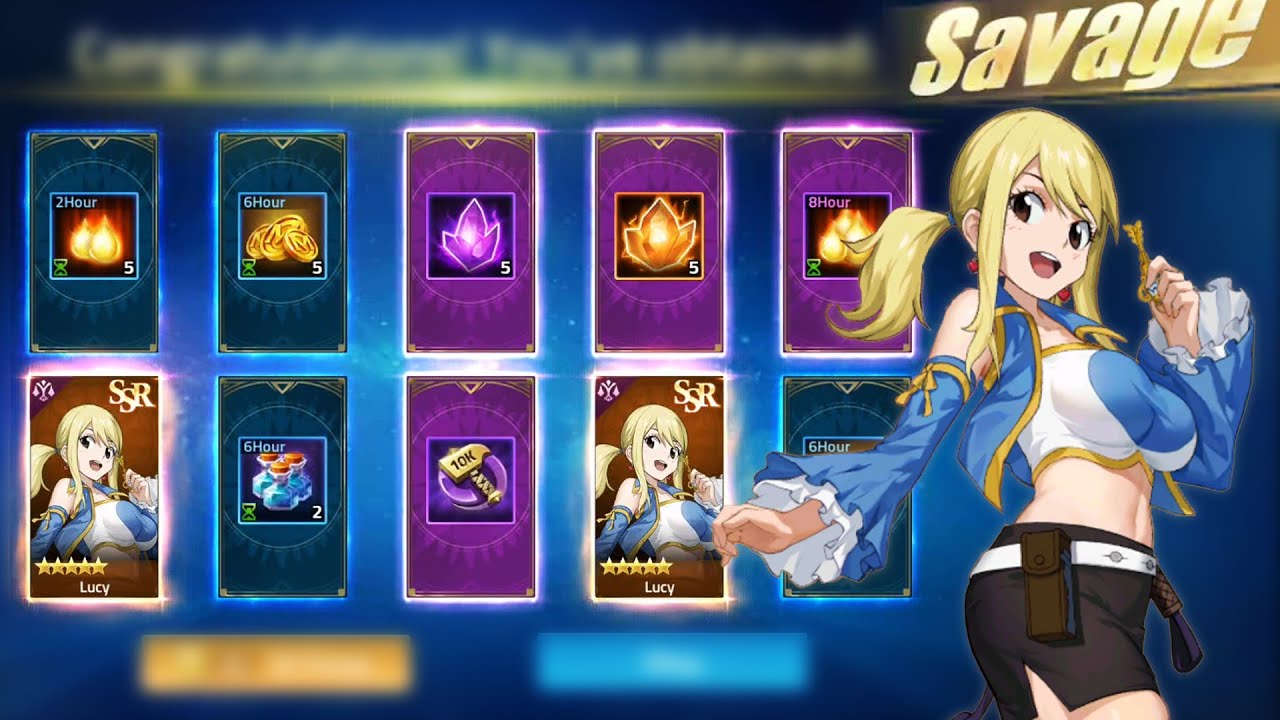 Got Savage While Gacha Lucy! MLA x Fairy Tale