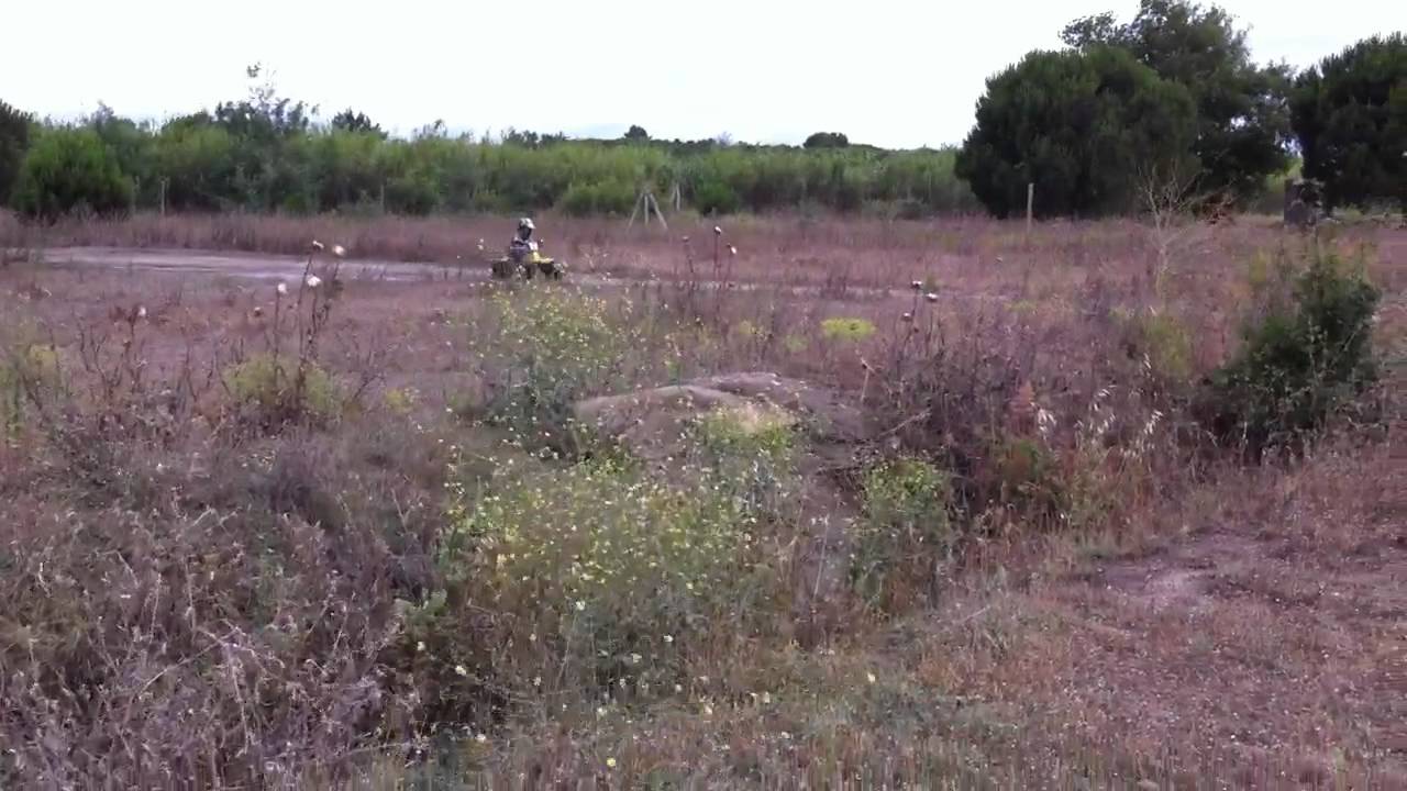 Bastien en quad dans la boue YouTube