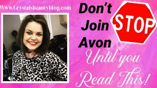 DON’T JOIN AVON Until you watch this Video 2020
