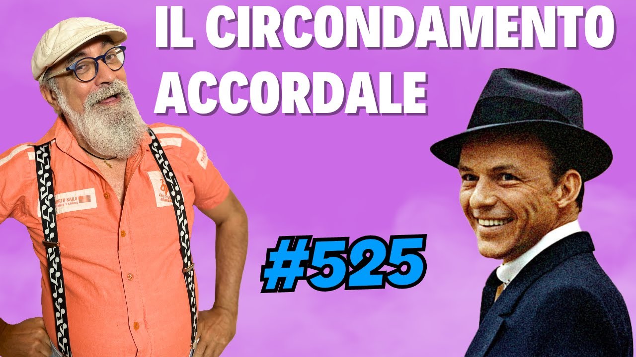 Jazz improvisation: "Il Circondamento accordale", Tino Carugati - Lezione di Pianoforte n.525