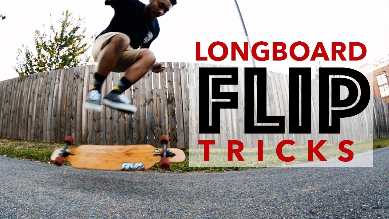 5 Easy Longboard FLIP Tricks For Beginners (2019) - YouTube
