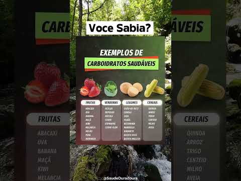 Exemplos de carboidratos
