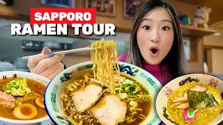 24 HOURS of HOKKAIDO RAMEN in Sapporo Japan