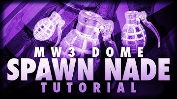 MW3: Domination B Flag Spawn Nade on Dome - How To Tutorial (Modern Warfare 3) | Chaos