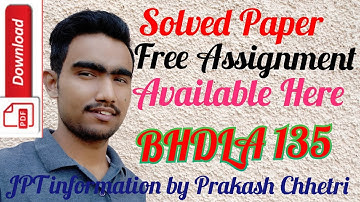 BHDLA 135 HM Solve assignment available here /हिंदी भाषा : विविध प्रयोग assignment pdf file download