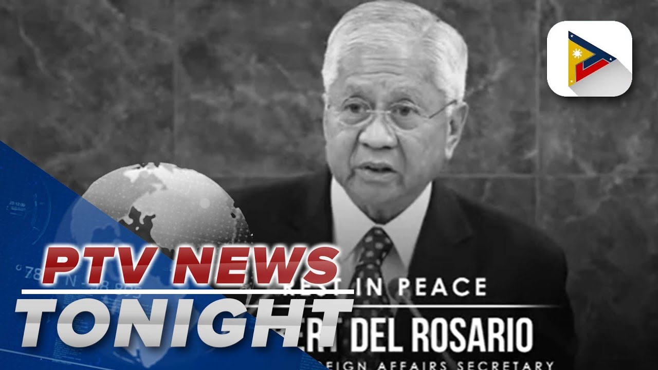 Former DFA chief Albert del Rosario dies at 83