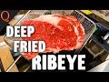 Deep Fried Ribeye Steak & Ribeye Burnt Ends