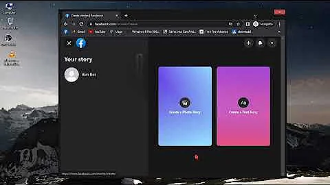 How to upload video story on facebook in desktop or laptop