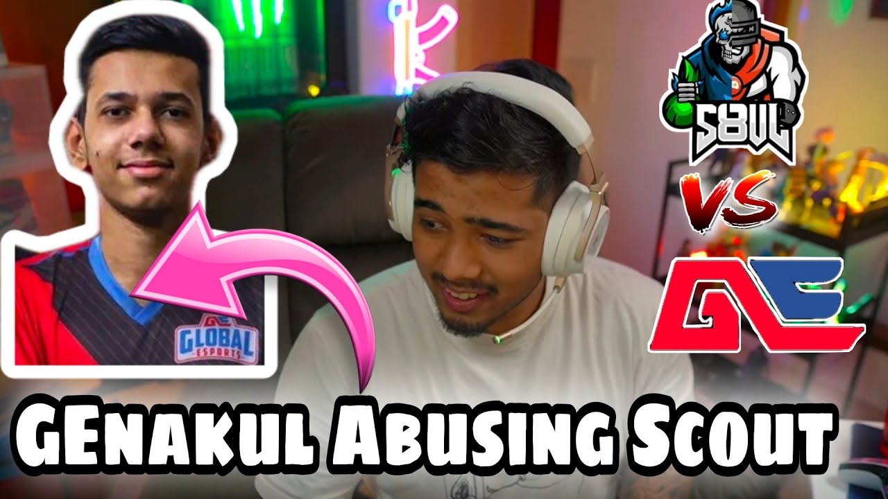 GEnakul Abusing Scout l Mavi & Goldy Bhai React 🔥🚀
