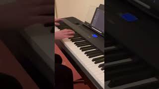 Snippet of Seventeen Going Under by Sam Fender #piano #samfender #seventeengoingunder #pianocover